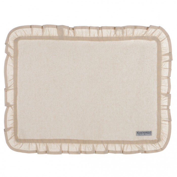 PLACEMAT WITH SMALL FRILLS