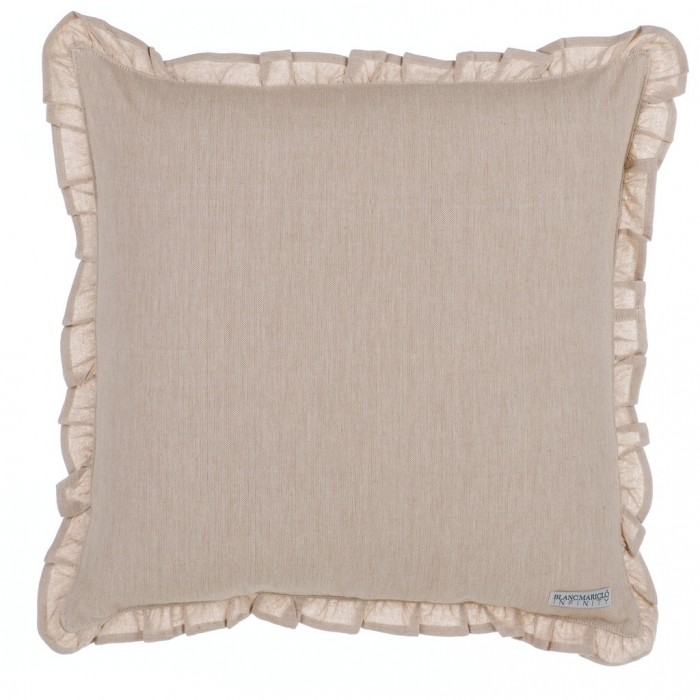 CUSHION WITH SMALL FRILLS