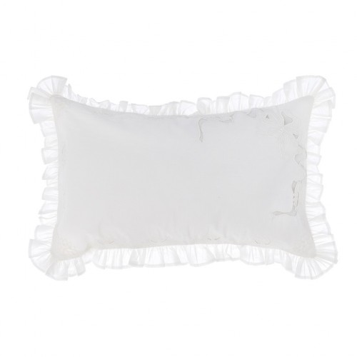 CUSHION WITH FRILLS