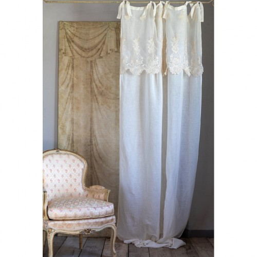 CURTAIN WITH TIES