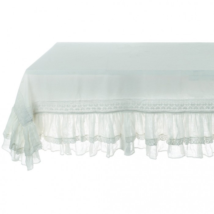 TABLE CLOTH WITH FRILLS 25CM