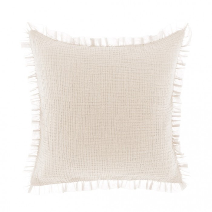 CUSHION WITH FRILL