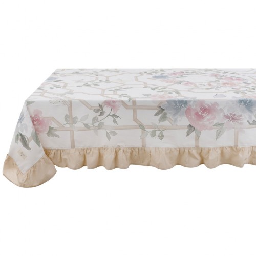 TABLE CLOTH WITH FRILL