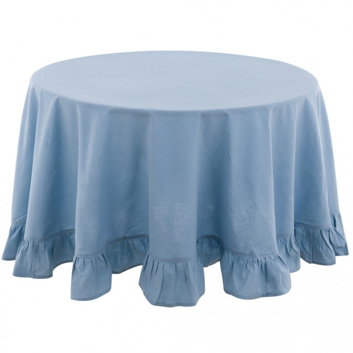 ROUND TABLE CLOTH WITH FRILL 10 CM