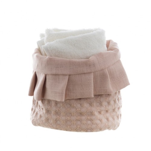 BASKET WITH 3 TOWELS