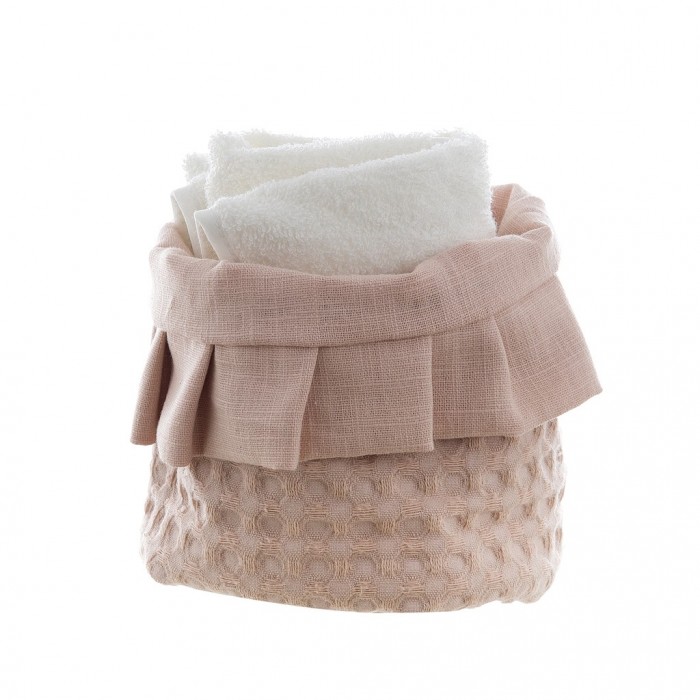 BASKET WITH 3 TOWELS