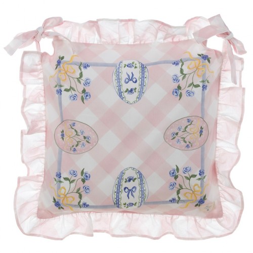 CUSHION COVER WITH FRILLS 5CM